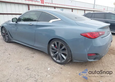 2022 Infiniti Q60 Red Sport 400 из США, поврежденный, VIN JN1FV7LK3NM660005